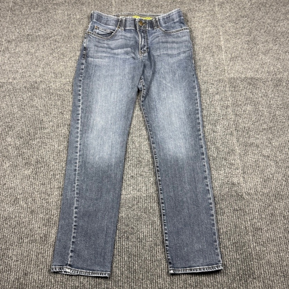 Lee Extreme Motion Mens Straight Fit Tapered Leg Jeans Blue 32x32 102015052